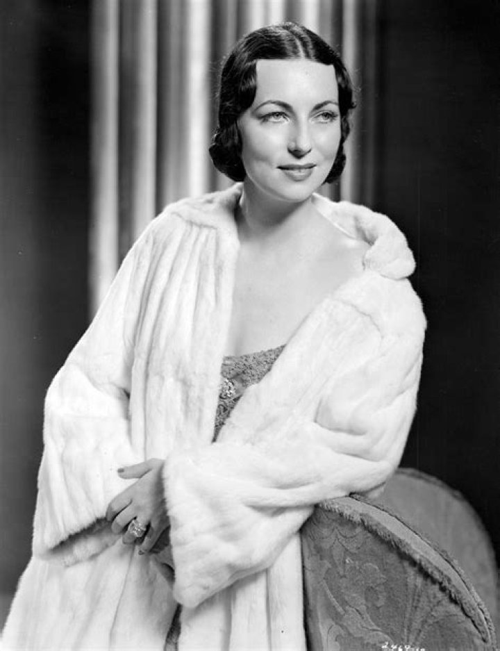 Actress Agnes Moorehead.