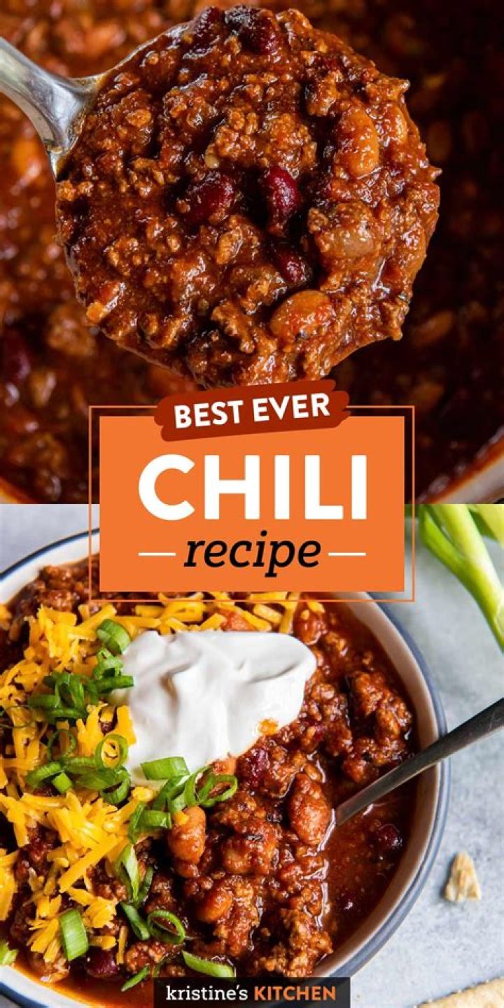 Please share your best chili recipe